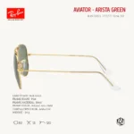 Ray-Ban Junior Round RJ9547S Sunglasses Size 44 แว่นกันแดดเด็ก ทรงกลม - Image 10