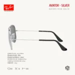 Ray-Ban Junior Round RJ9547S Sunglasses Size 44 แว่นกันแดดเด็ก ทรงกลม - Image 13