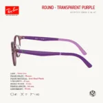 Ray-Ban Junior Round RY1625D Eyeglasses Size 47 กรอบแว่นสายตาเด็ก ทรงกลม - Image 10