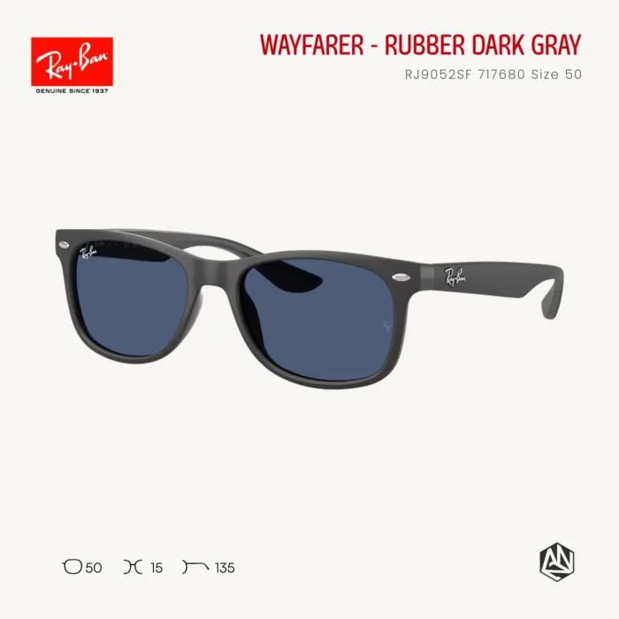 Ray-Ban Junior New Wayfarer RJ9052SF Sunglasses Size 50 แว่นกันแดดเด็ก - Image 3