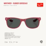Ray-Ban Junior New Wayfarer RJ9052SF Sunglasses Size 50 แว่นกันแดดเด็ก - Image 5