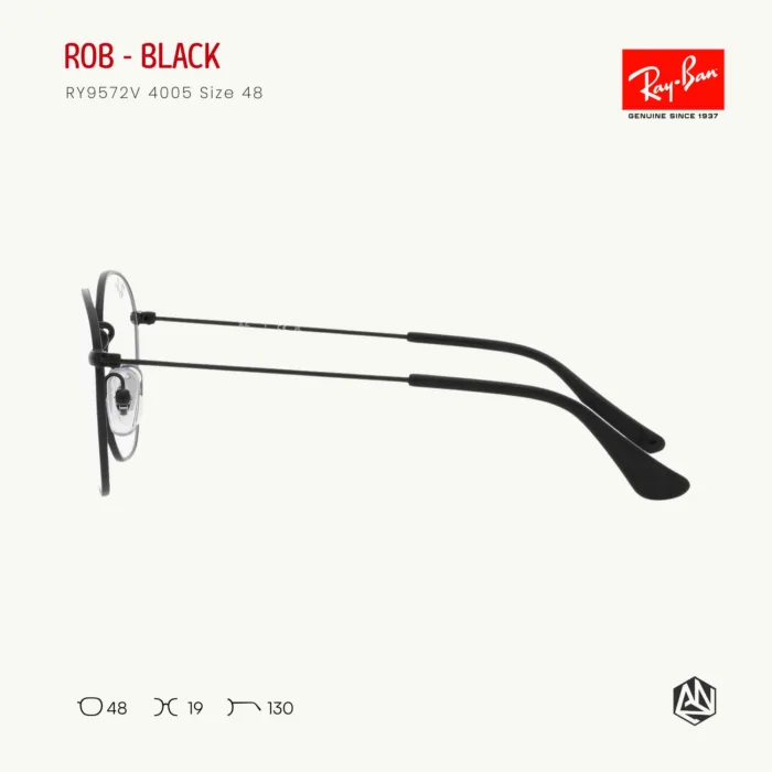 Ray-Ban Kids Rob RY9572V Eyeglasses Size 47 กรอบแว่นเด็ก - Image 7