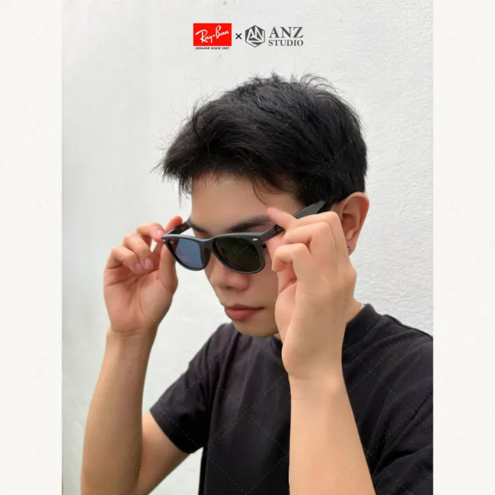Ray-Ban Junior New Wayfarer RJ9052SF Sunglasses Size 50 แว่นกันแดดเด็ก - Image 10