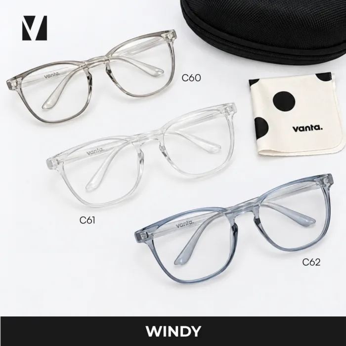 แว่นกรองแสงสีฟ้า vanta. WINDY Anti-Fog กันลม ป้องกันฝุ่น PM2.5 - Image 6