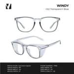 แว่นกรองแสงสีฟ้า vanta. WINDY Anti-Fog กันลม ป้องกันฝุ่น PM2.5 - Image 8