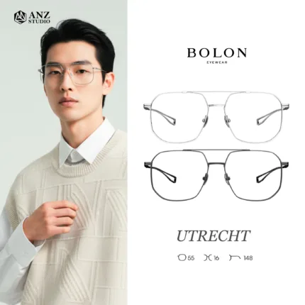 แว่นตา BOLON UTRECHT BT1515 – ทรง Irregular เสริมลุคมั่นใจ เรียบเท่สไตล์โมเดิร์น