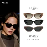 แว่นตา BOLON SEVILLA BL3222 – ทรง Cat-eye หรูหรา โมเดิร์น พร้อมเลนส์กันแดดในตัว