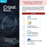 (RX) ตัดเลนส์เคลือบตัดแสงสะท้อน Essilor Crizal Single Vision Rx Lens (เลนส์สั่งตัดเฉพาะบุคคล) - Image 2