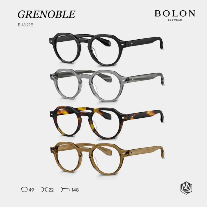 แว่นตา BOLON GRENOBLE BJ3218 – ทรง Panthos เรียบหรู เบาแต่มีสไตล์ UNISEX - Image 2