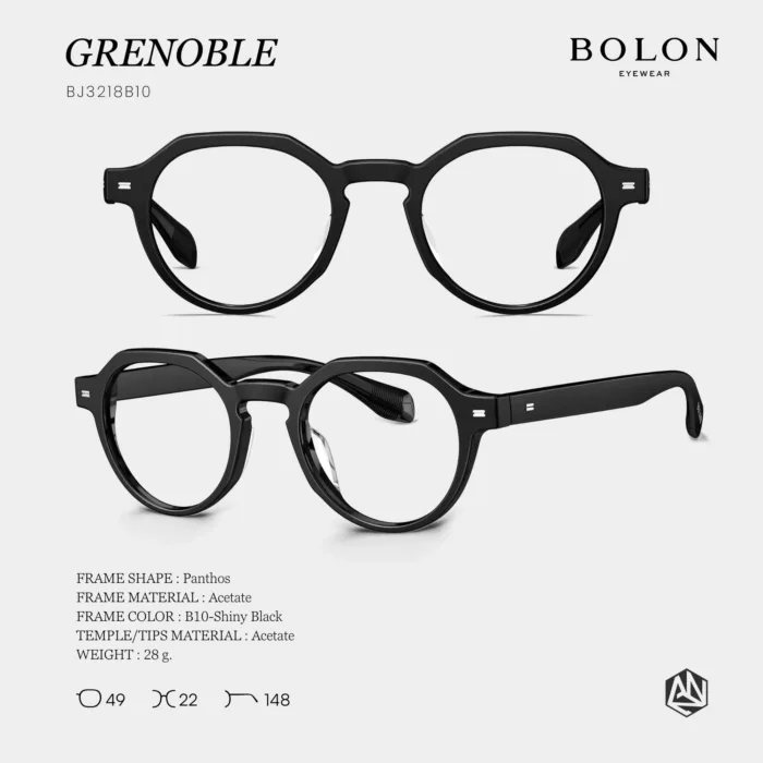 แว่นตา BOLON GRENOBLE BJ3218 – ทรง Panthos เรียบหรู เบาแต่มีสไตล์ UNISEX - Image 3