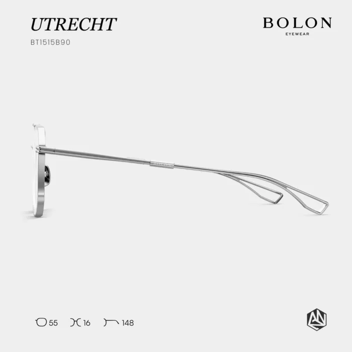 แว่นตา BOLON UTRECHT BT1515 – ทรง Irregular เสริมลุคมั่นใจ เรียบเท่สไตล์โมเดิร์น - Image 4