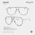 แว่นตา BOLON REIMS BT1517 – ทรง Aviator ผสานความเท่และความเรียบหรู - Image 3