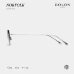 แว่นตา BOLON NORFOLK BV1051 – แว่นกันแดดไร้กรอบทรง Irregular ดีไซน์มินิมอลเฉียบคม - Image 4