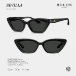 แว่นตา BOLON SEVILLA BL3222 – ทรง Cat-eye หรูหรา โมเดิร์น พร้อมเลนส์กันแดดในตัว - Image 4