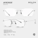 แว่นตา BOLON AVIGNON BR1000 – ทรง Irregular ไร้ขอบ มินิมอล น้ำหนักเบา - Image 4