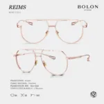 แว่นตา BOLON REIMS BT1517 – ทรง Aviator ผสานความเท่และความเรียบหรู - Image 4
