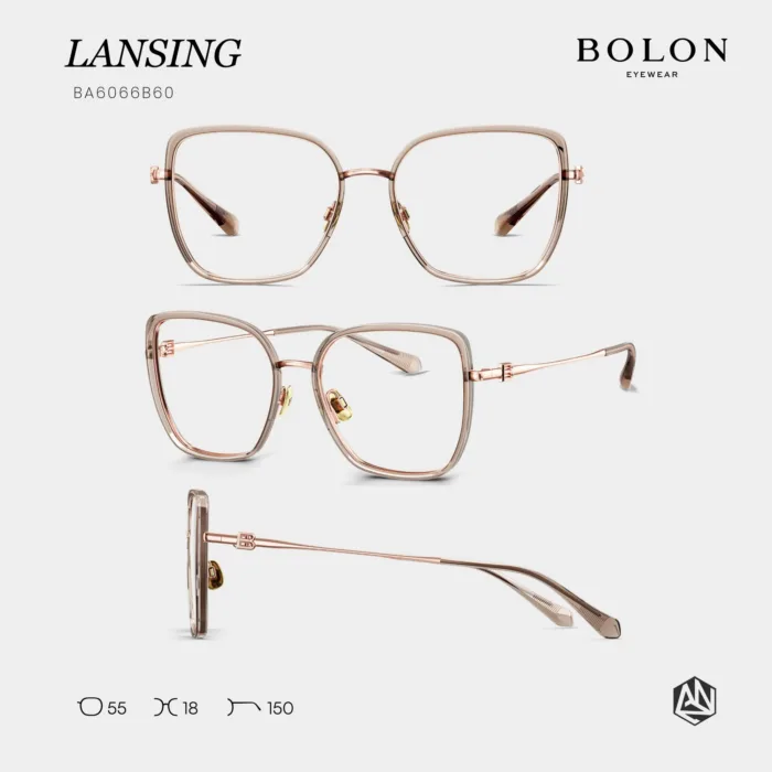แว่นตา BOLON LANSING BA6066 – ทรง Butterfly สวยหวาน เรียบหรูสไตล์โมเดิร์น - Image 7