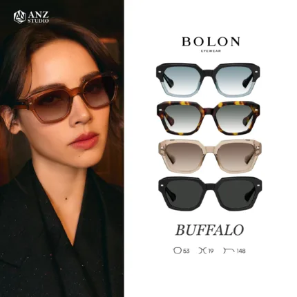 แว่นตา BOLON BUFFALO BL3223 – ทรง Irregular ดีไซน์โดดเด่นเฉียบคม