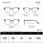 แว่นตา BOLON REIMS BT1517 – ทรง Aviator ผสานความเท่และความเรียบหรู - Image 6