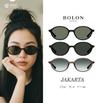 แว่นตา BOLON JAKARTA BL3216 – ทรง Oval สไตล์วินเทจ เรียบหรูไร้กาลเวลา