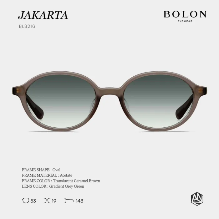แว่นตา BOLON JAKARTA BL3216 – ทรง Oval สไตล์วินเทจ เรียบหรูไร้กาลเวลา - Image 8