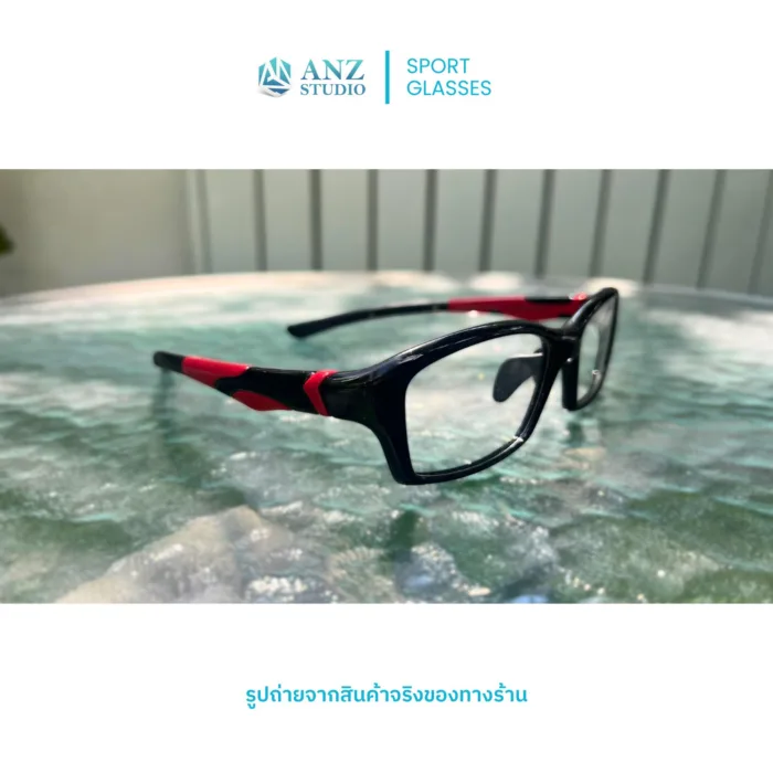 กรอบแว่นตากีฬาใส่ในชีวิตประจำวัน มีที่เกี่ยวหูในตัว รุ่น Locky สั่งตัดเลนส์ค่าสายตาได้ *ตัดค่าสายตาทักแชทก่อนสั่งซื้อ - Image 8