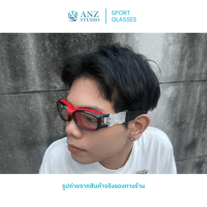 Flex Pro แว่นตาเล่นกีฬา เปลี่ยนเลนส์ค่าสายตาได้ - Image 9