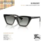แว่นกันแดด BURBERRY รุ่น BE4468F ทรง Cat Eye ลาย Burberry Check Gradient ของแท้ รับประกัน 2 ปี - Image 2