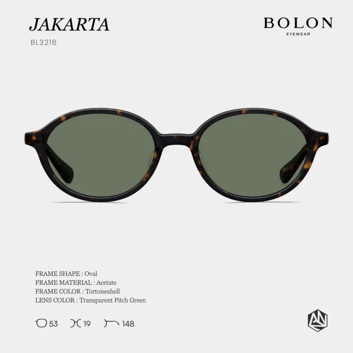 แว่นตา BOLON JAKARTA BL3216 – ทรง Oval สไตล์วินเทจ เรียบหรูไร้กาลเวลา - Image 2