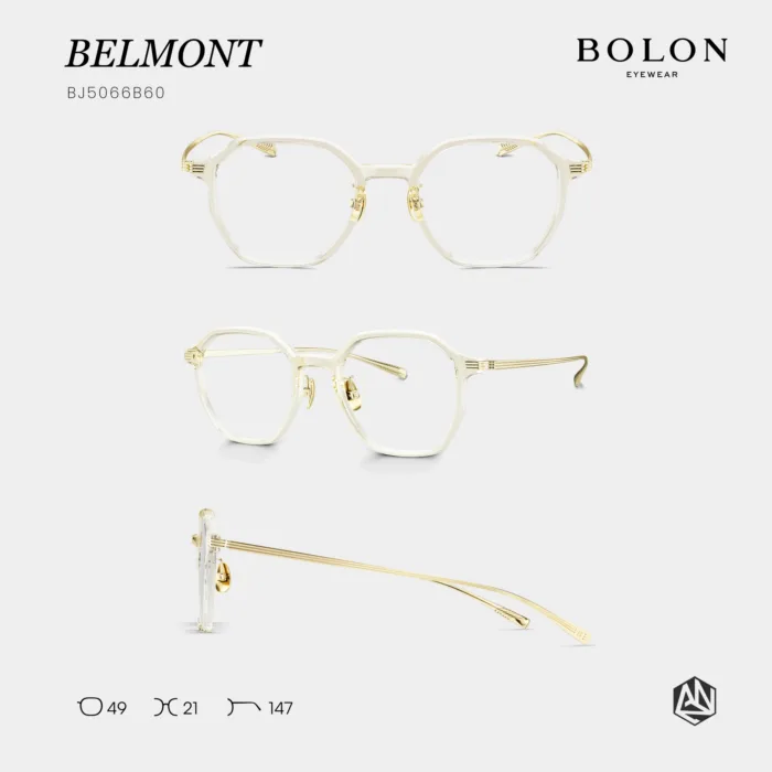 แว่นตา BOLON BELMONT BJ5066 – ทรง Irregular ดีไซน์โดดเด่นสไตล์โมเดิร์น - Image 6