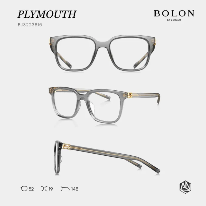 แว่นตา BOLON PLYMOUTH BJ3223 – ทรง Square คมชัดอีกระดับของความโมเดิร์น - Image 6