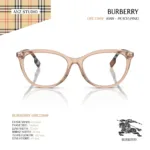 กรอบแว่นตา BURBERRY รุ่น BE2389F ทรง Irregular ขาแว่นลาย Burberry Check ของแท้ รับประกัน 2 ปี - Image 3
