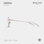 แว่นตา BOLON GENOA BJ6173 – ทรง Polygon บางเฉียบ สง่างามทุกมุมมอง - Image 4