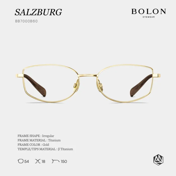 แว่นตา BOLON SALZBURG BB7000 - ทรง Irregular น้ำหนักเบา สไตล์เรียบหรู - Image 10