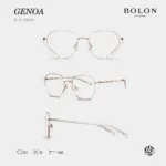 แว่นตา BOLON GENOA BJ6173 – ทรง Polygon บางเฉียบ สง่างามทุกมุมมอง - Image 5