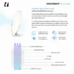 แว่นตาเด็กกรองแสงสีฟ้า vanta. MagSnap Roundly พร้อม Clip-on แม่เหล็ก Polarized UV400 อายุ 6–12 ปี - Image 6