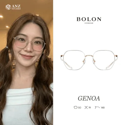 แว่นตา BOLON GENOA BJ6173 – ทรง Polygon บางเฉียบ สง่างามทุกมุมมอง