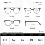 แว่นตา BOLON PLYMOUTH BJ3223 – ทรง Square คมชัดอีกระดับของความโมเดิร์น - Image 8