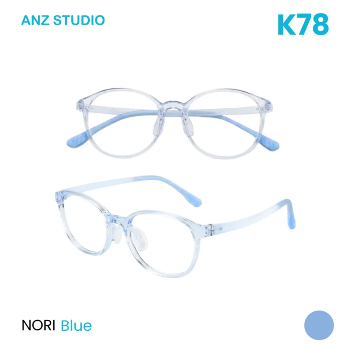 ANZ STUDIO l แว่นกรองแสงสำหรับเด็ก รุ่น Nori น้ำหนักเบา ทนแทนต่อแรงกระแทก - Image 7