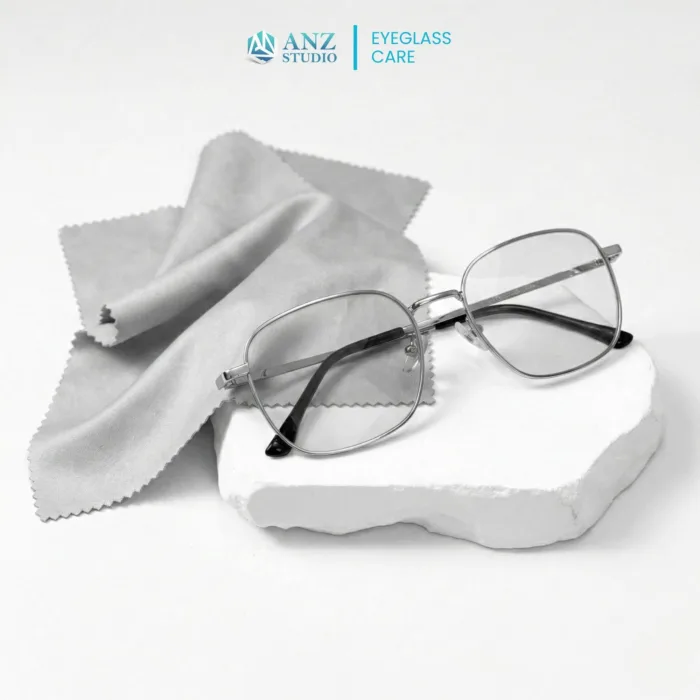 ANZ STUDIO | ผ้าเช็ดแว่นตา Dry Anti Fog Cloth ผ้าเช็ดเลนส์ กันฝ้ามีซองในตัว - Image 8