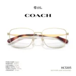 กรอบแว่นตา COACH รุ่น HC5205 ทรง Square โลหะดีไซน์เรียบหรู รับประกัน 2 ปี - Image 10