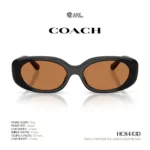 แว่นกันแดด COACH รุ่น HC8443D ทรง Oval ดีไซน์ Pillow Tabby รับประกัน 2 ปี - Image 2