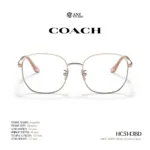 กรอบแว่นตา COACH รุ่น HC5143BD ทรง Irregular ดีไซน์ Metal Sculpted C รับประกัน 2 ปี - Image 3