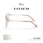กรอบแว่นตา COACH รุ่น HC5143BD ทรง Irregular ดีไซน์ Metal Sculpted C รับประกัน 2 ปี - Image 4