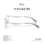 กรอบแว่นตา COACH รุ่น HC5204 ทรง Rectangle Metal ดีไซน์ Pillow Tabby รับประกัน 2 ปี - Image 4