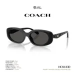 แว่นกันแดด COACH รุ่น HC8443D ทรง Oval ดีไซน์ Pillow Tabby รับประกัน 2 ปี - Image 7