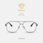 กรอบแว่นตา VERSACE รุ่น VE1287 ทรง Pilot เมดูซ่าสุดหรู ของแท้ รับประกัน 2 ปี - Image 11