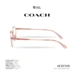 กรอบแว่นตา COACH รุ่น HC5173TD ทรง Round Titanium ดีไซน์เรียบหรู น้ำหนักเบา รับประกัน 2 ปี - Image 8