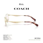 กรอบแว่นตา COACH รุ่น HC5204 ทรง Rectangle Metal ดีไซน์ Pillow Tabby รับประกัน 2 ปี - Image 8