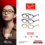 Ray-Ban RX7265 กรอบแว่นตาสายตา ทรง Irregular Oval